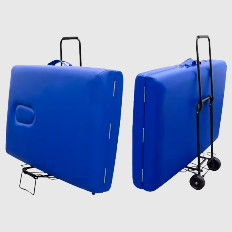 carrello per trasporto lettino pieghevole - immagine 2