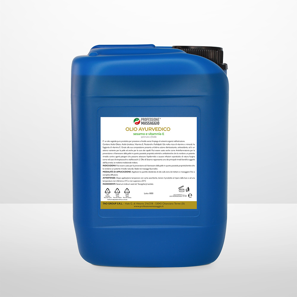 olio di sesamo in tanica