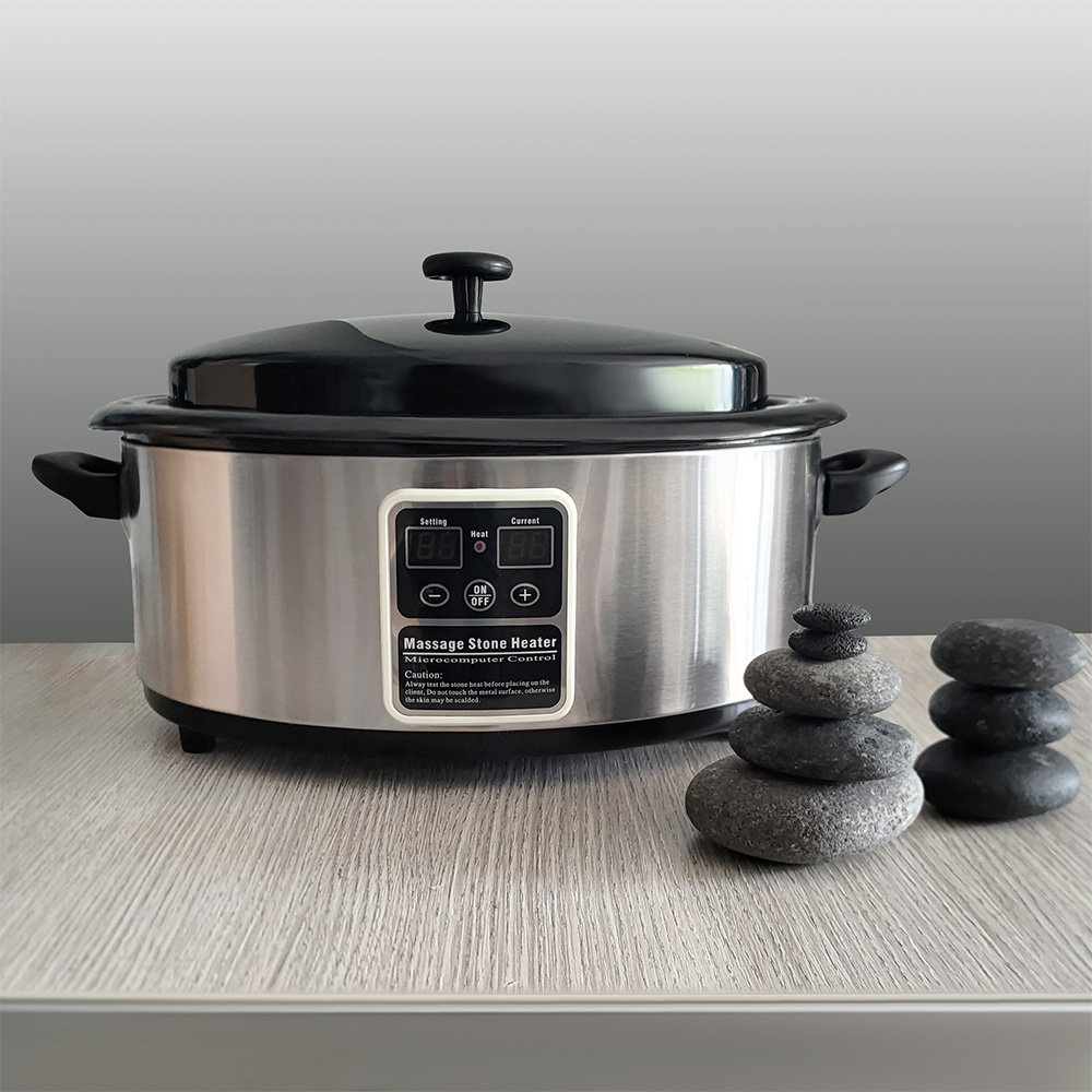 scalda pietre digitale hot stone capacità 36 pietre