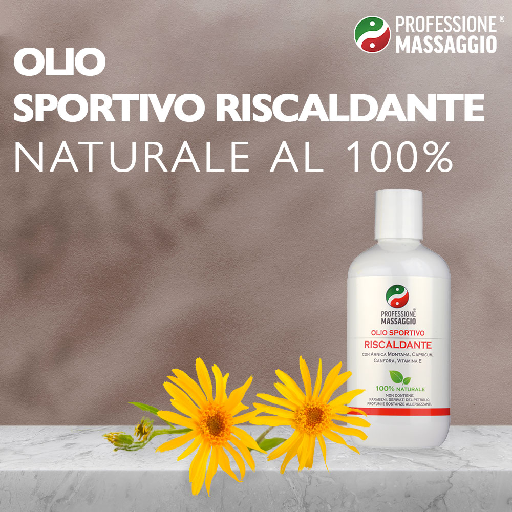 olio pre-gara riscaldante