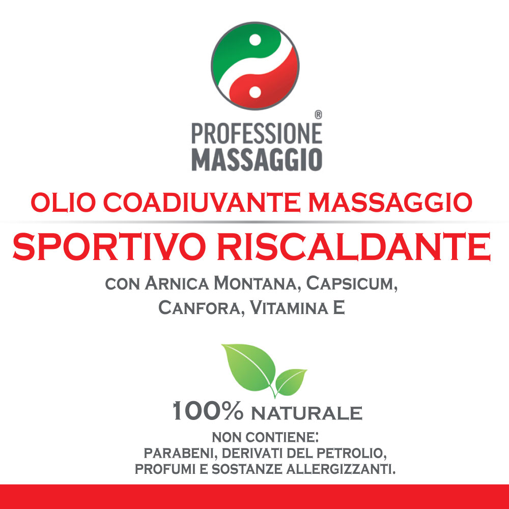 olio pre-gara riscaldante in tanica - immagine 2